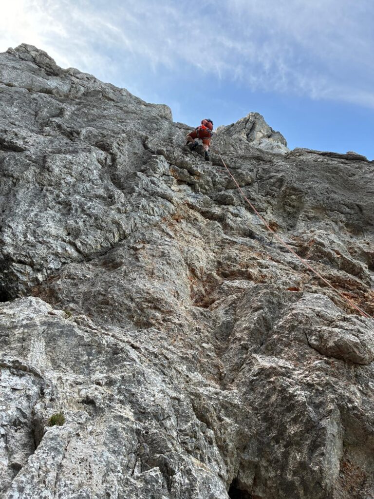 Sehr coole 8. Seillänge