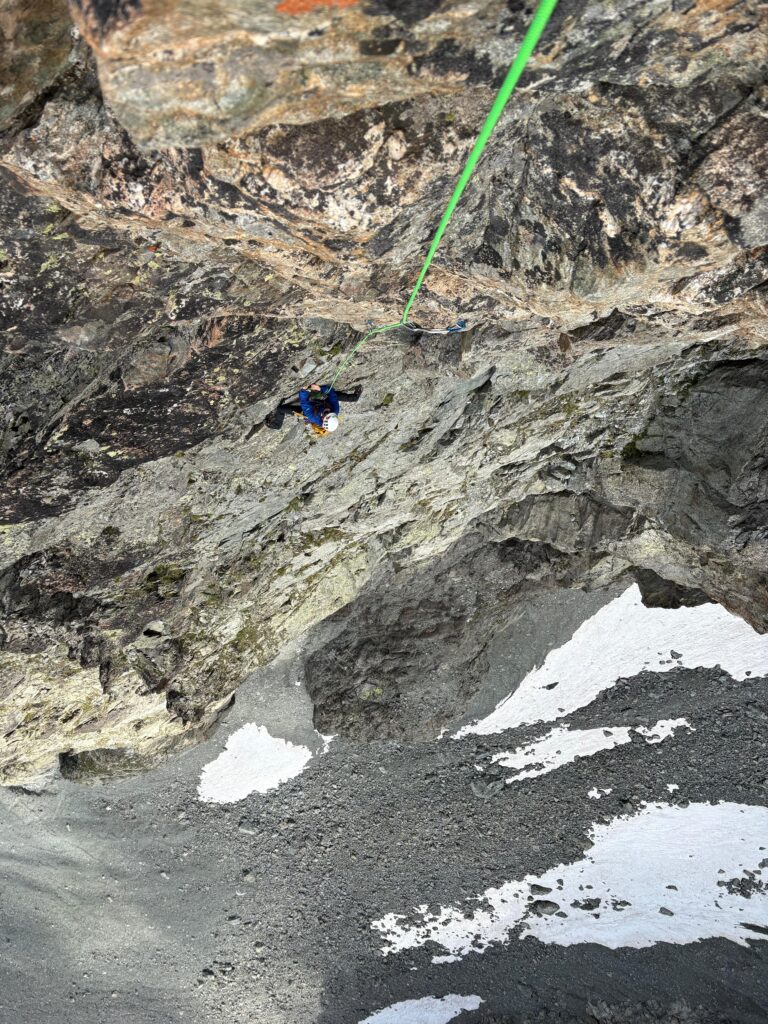 6a Seillänge von oben