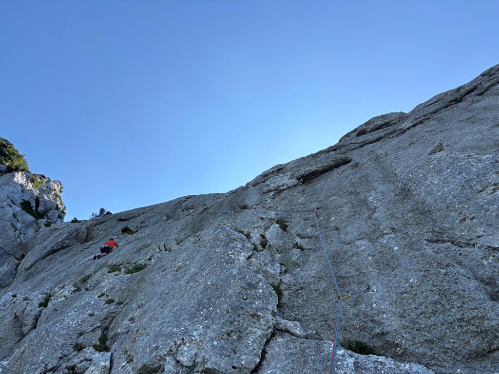 10.SL. Kurze schwere Wandstelle