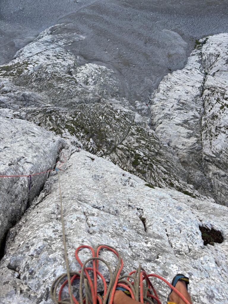 3. Seillänge von oben