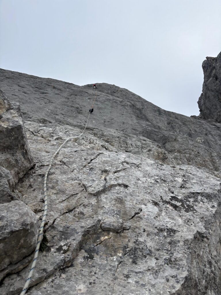 Seillänge 24 und 25
