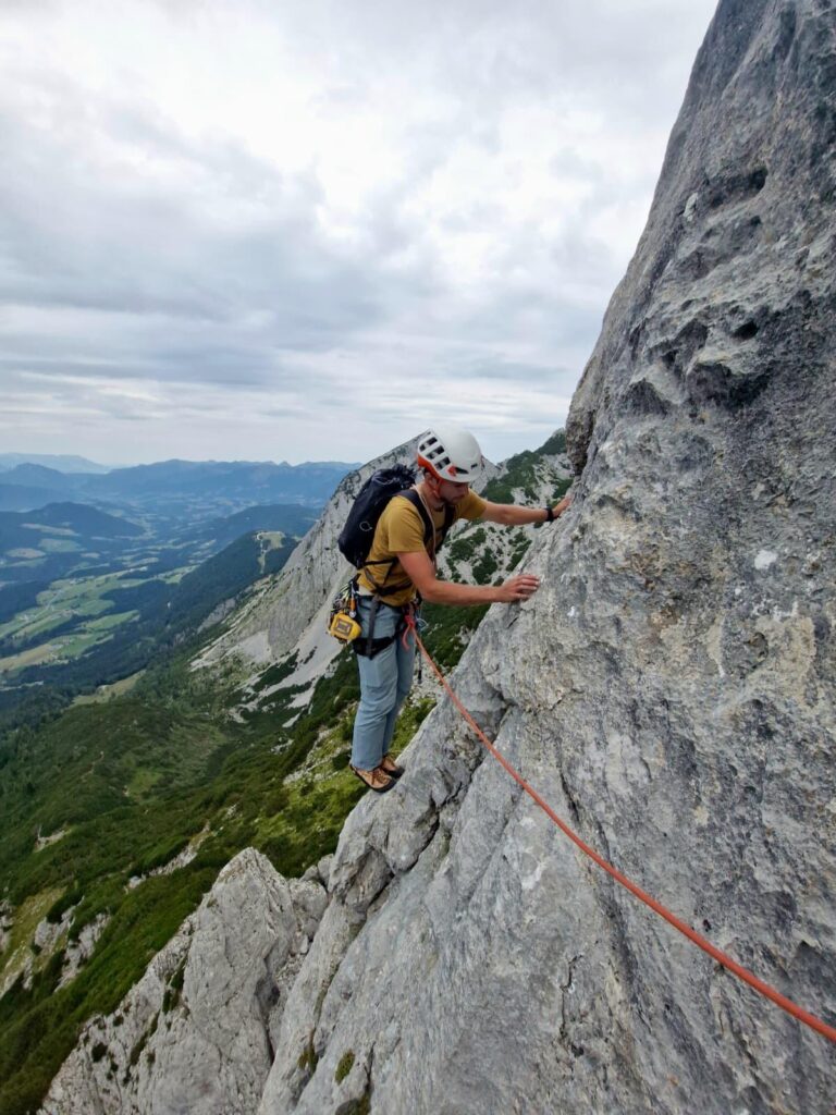 Vorletzte Seillänge