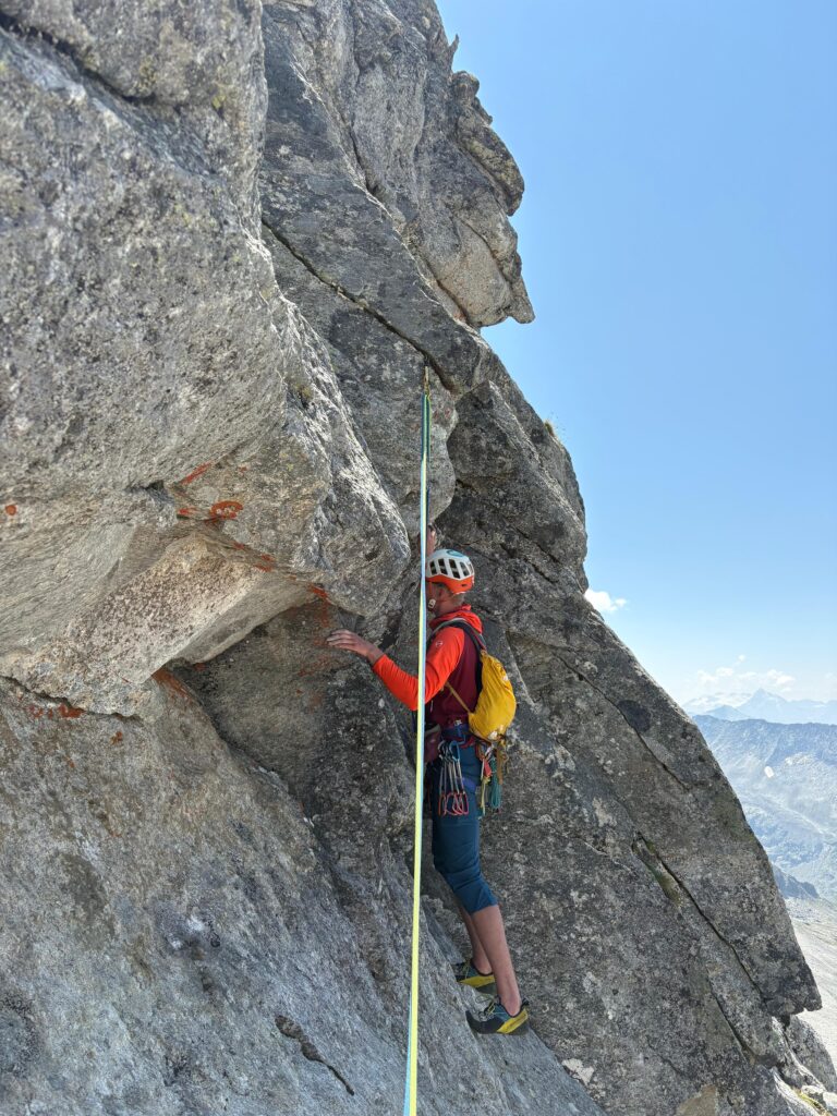 Zenith letzte Seillänge