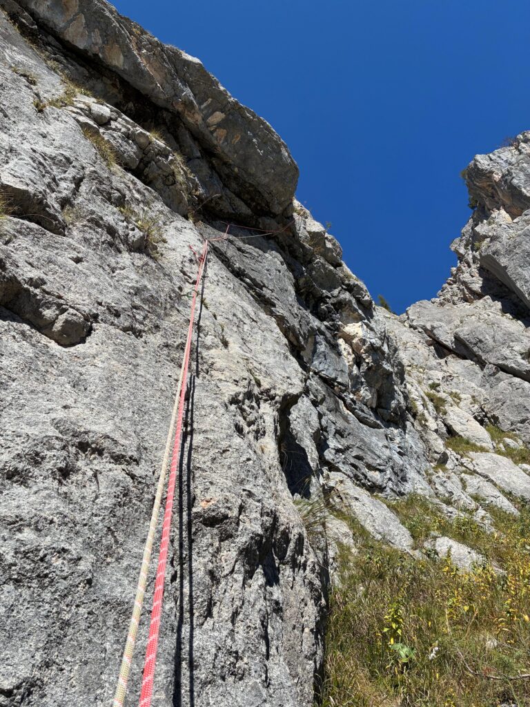 1.Seillänge Opas Liebling